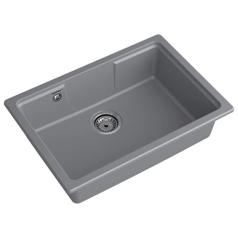 Кухонная мойка GranFest URBAN 4565, темно-серый, артикул 4565 темно-серый