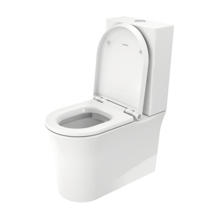 Duravit White Tulip Бачок 370х145 мм  с механизмом 2-го слива 6/3 л, подкл слева, с WonderGliss, цвет: белый