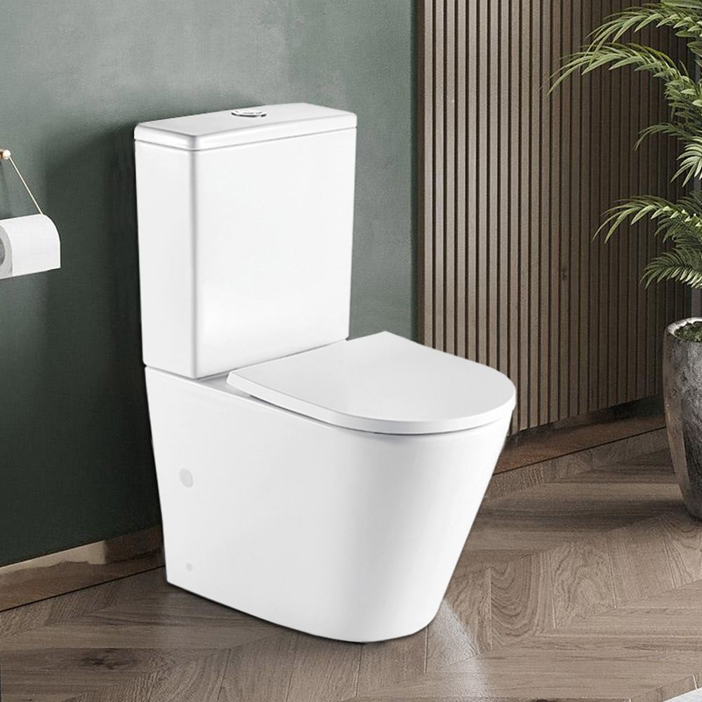 Унитаз напольный WesnaArt RAY 104-RAY11, белый, артикул 104-RAY11