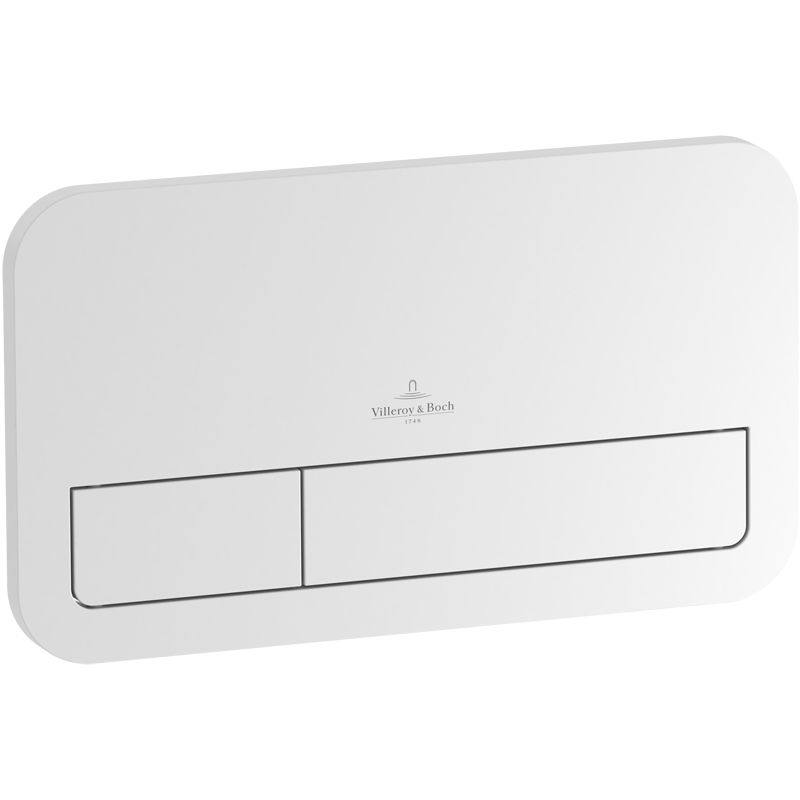 Клавиша смыва, Villeroy&Boch, ViConnect, назначение-для унитаза, ширина, мм-253, глубина, мм-10, высота, мм-145, тип смыва-двойной, тип управления-механический, материал-композиционный материал, цвет-хром Клавиша смыва, Villeroy&Boch, ViConnect, назначение-для унитаза, ширина, мм-253, глубина, мм-10, высота, мм-145, тип смыва-двойной, тип управления-механический, материал-композиционный материал, цвет-хром