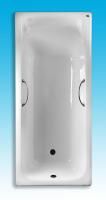 ВАННА чуг. TIMO "TARMO" - 180x80x45 с ручками
