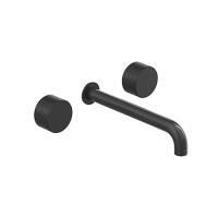 Stella Sirius Внешняя часть встраиваемого смесителя на 3 отв. цвет черный матовый PVD