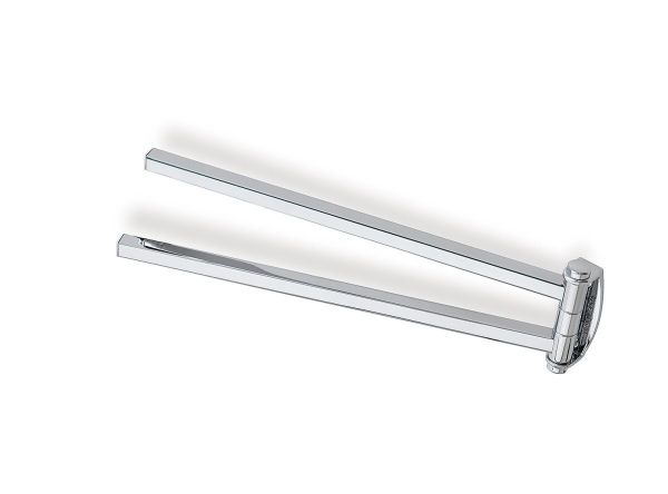 Stil Haus Urania, полотенцедержатель двойной поворотный, цвет хром