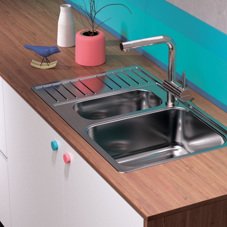 Смеситель для кухни, OMOIKIRI, Tanigawa, тип открывания воды-однорычажный, тип регулирования воды-керамический картридж, монтаж-на раковину/столешницу, отверстия для монтажа-1, высота, мм-283, вынос излива, мм-220, тип излива-поворотный, тип подводки-гибк