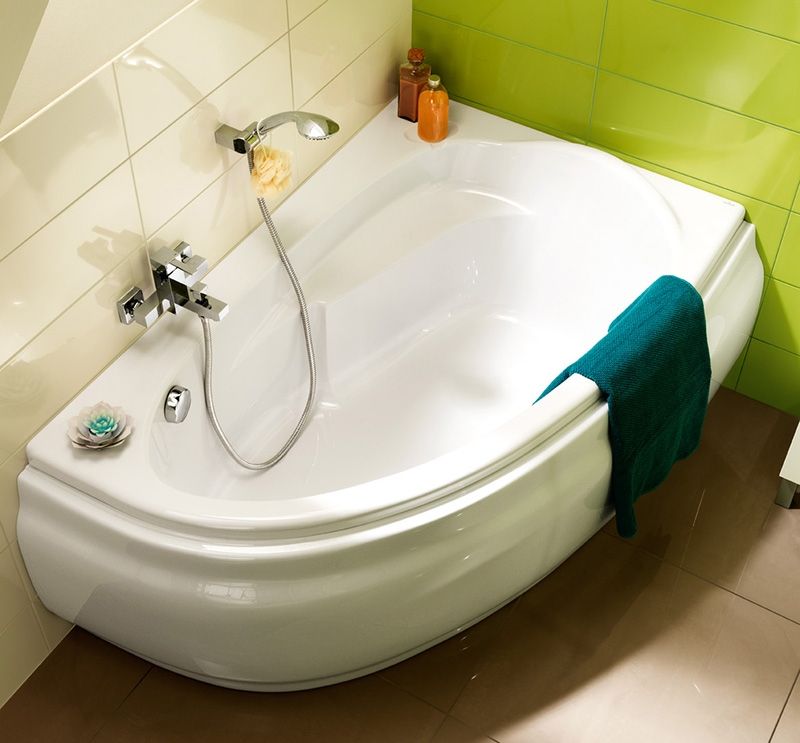 Акриловая ванна Cersanit Joanna 160х95 R Белая