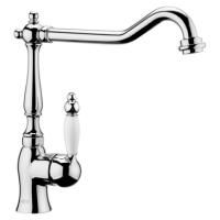 Смеситель для кухни Webert Kitchen Valentino VA920302 Хром Белый