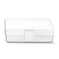 Коробка универсальная, Decor Walther, Nappa UTBD, с крышкой, ширина, мм-250, глубина, мм-170, высота, мм-90, материал-натуральная кожа, цвет-белоснежный