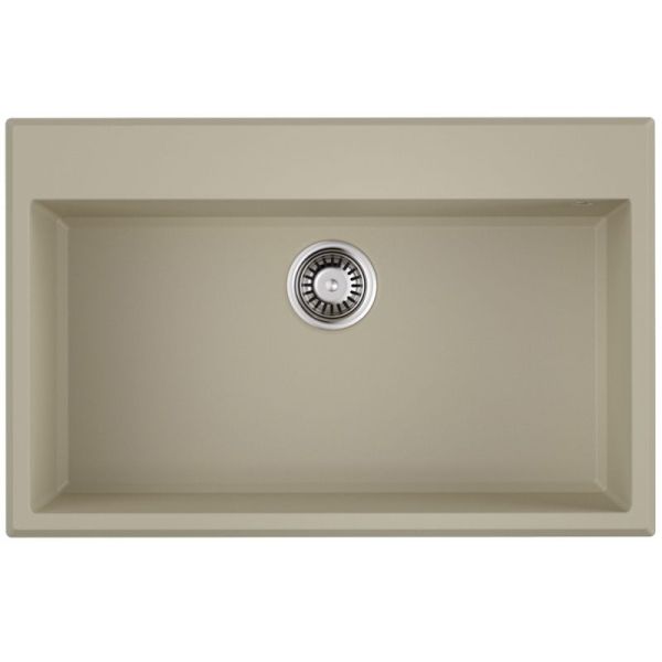 Мойка, OMOIKIRI, Tedori, ширина, мм-790, глубина, мм-510, высота, мм-220, тип установки-встраиваемый, отверстия для смесителя-3 промаркированных, с переливом, сифон и донный клапан в комплекте, автоматический донный клапан-приобретается отдельно, материал