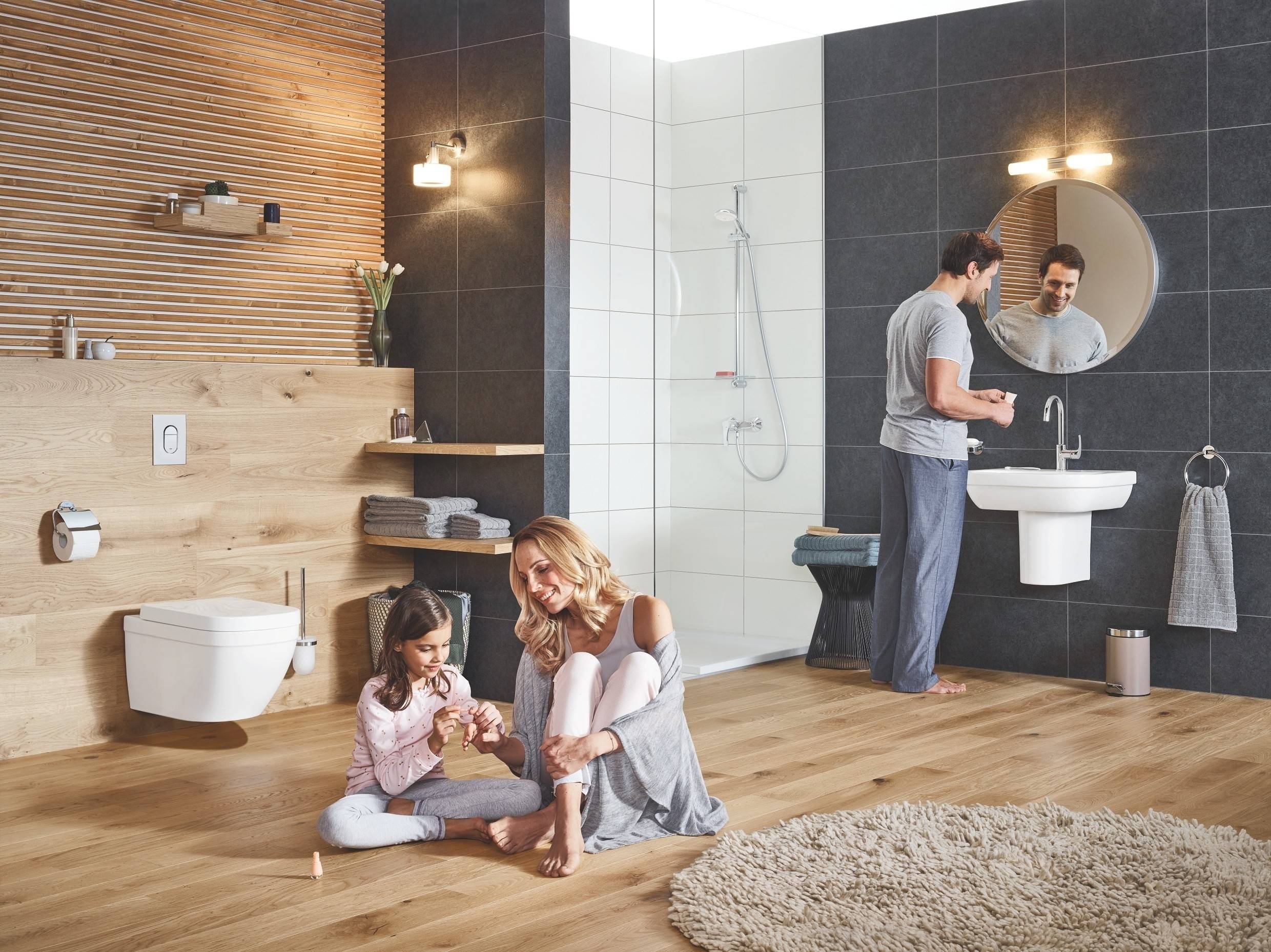 Унитаз подвесной безободковый GROHE Euro Ceramic с сиденьем без микролифта (NW0024-1) Унитаз подвесной безободковый GROHE Euro Ceramic с сиденьем без микролифта (NW0024-1)