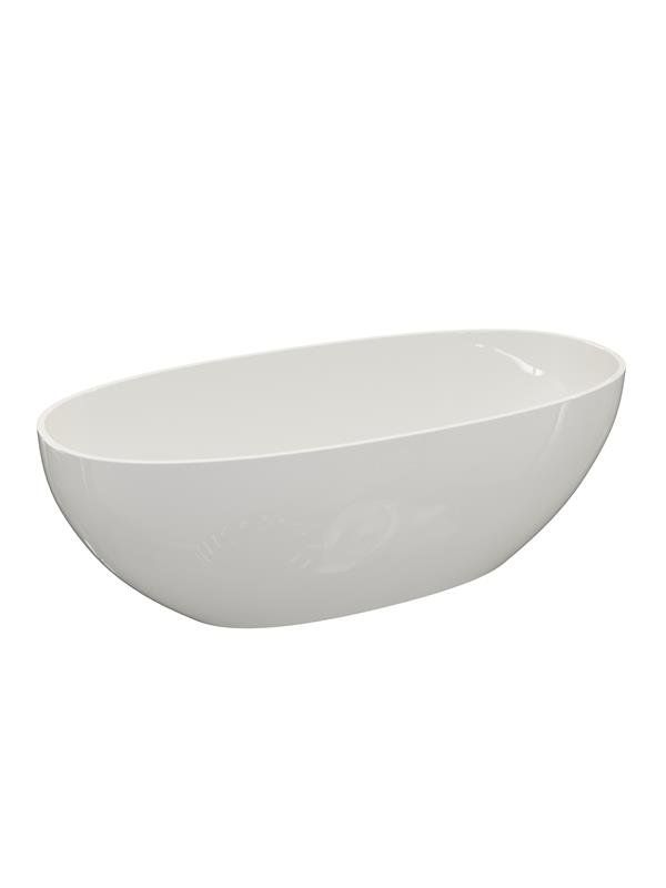 Ванна отдельностоящая 1700x800x560, White Milk, CEZARES CZR-RELAX-170-80-56-WM-PFB, артикул CZR-RELAX-170-80-56-WM-PFB