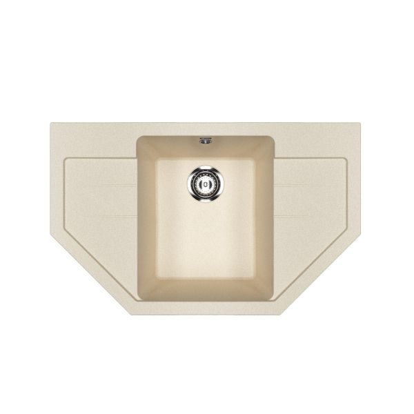 Кухонная мойка Ulgran U-609-328, бежевый