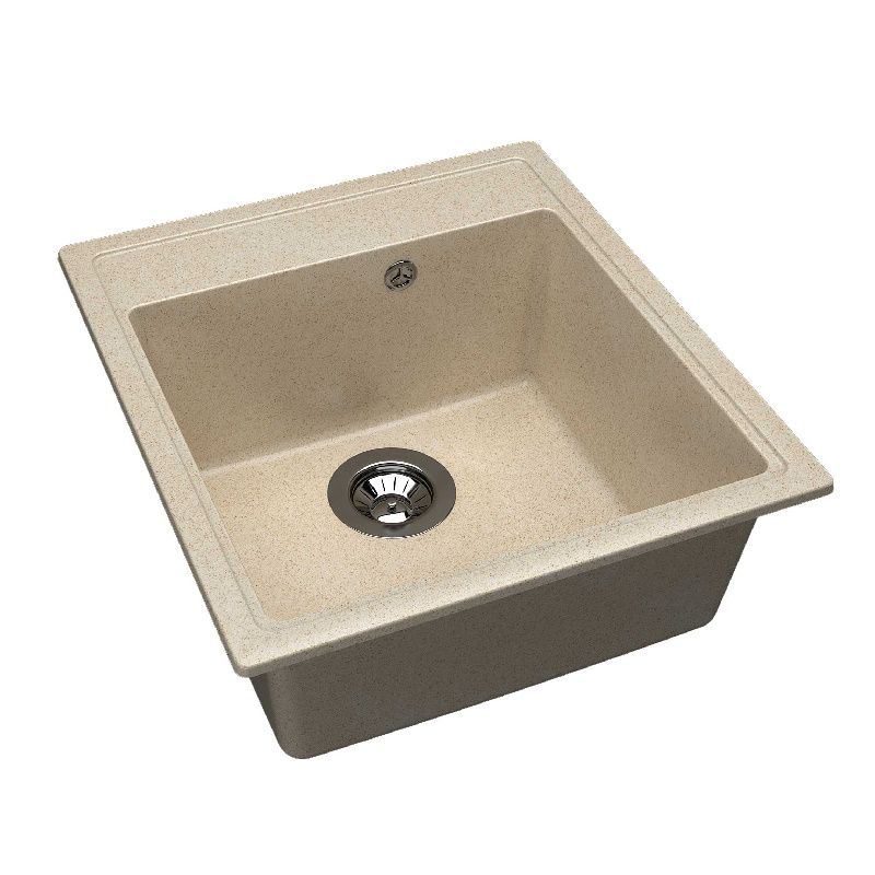 Кухонная мойка Dr. Gans НИКА 25.070.B0470.403, латте, артикул 25.070.B0470.403