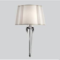 Devon Crystal Светильник настенный с абажуром 31*23*h51,5cм, IP20, фурнитура: хром Devon Crystal Светильник настенный с абажуром 31*23*h51,5cм, IP20, фурнитура: хром