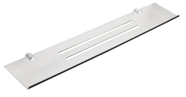 Stil Haus Hashi, полка из нержавеющей стали, длина 60 см, цвет чёрный матовый