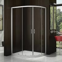 Душевой уголок Good Door Latte R-120 120x80 профиль Белый стекло прозрачное