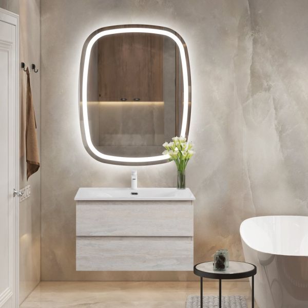 Керамическая раковина CZR-8099-100/50, 1010x510x170