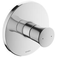 Duravit White Tulip Смеситель для душа, на 1 источник, встраиваемый, с обр клапаном (внешние части) цвет: хром