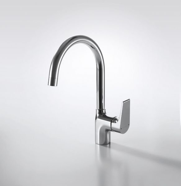 Смеситель для кухни Bravat Vega F7119177CP Хром