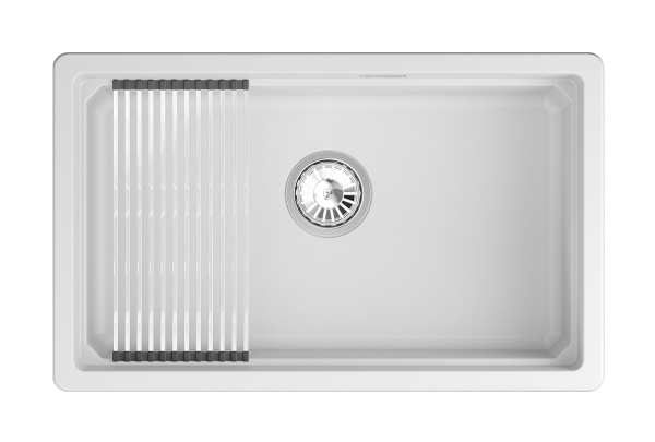Кухонная мойка GRANULA кварц (7303iU, АРКТИК)