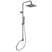 FIMA|Carlo Frattini Wellness Душевая стойка с верхним душем 250х250 мм. и душевым комплектом, цвет хром