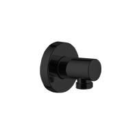 Шланговое подсоединение, Fima Carlo Frattini, Shower accessories, стандарт подвода воды-1/2", цвет-черный матовый Шланговое подсоединение, Fima Carlo Frattini, Shower accessories, стандарт подвода воды-1/2", цвет-черный матовый