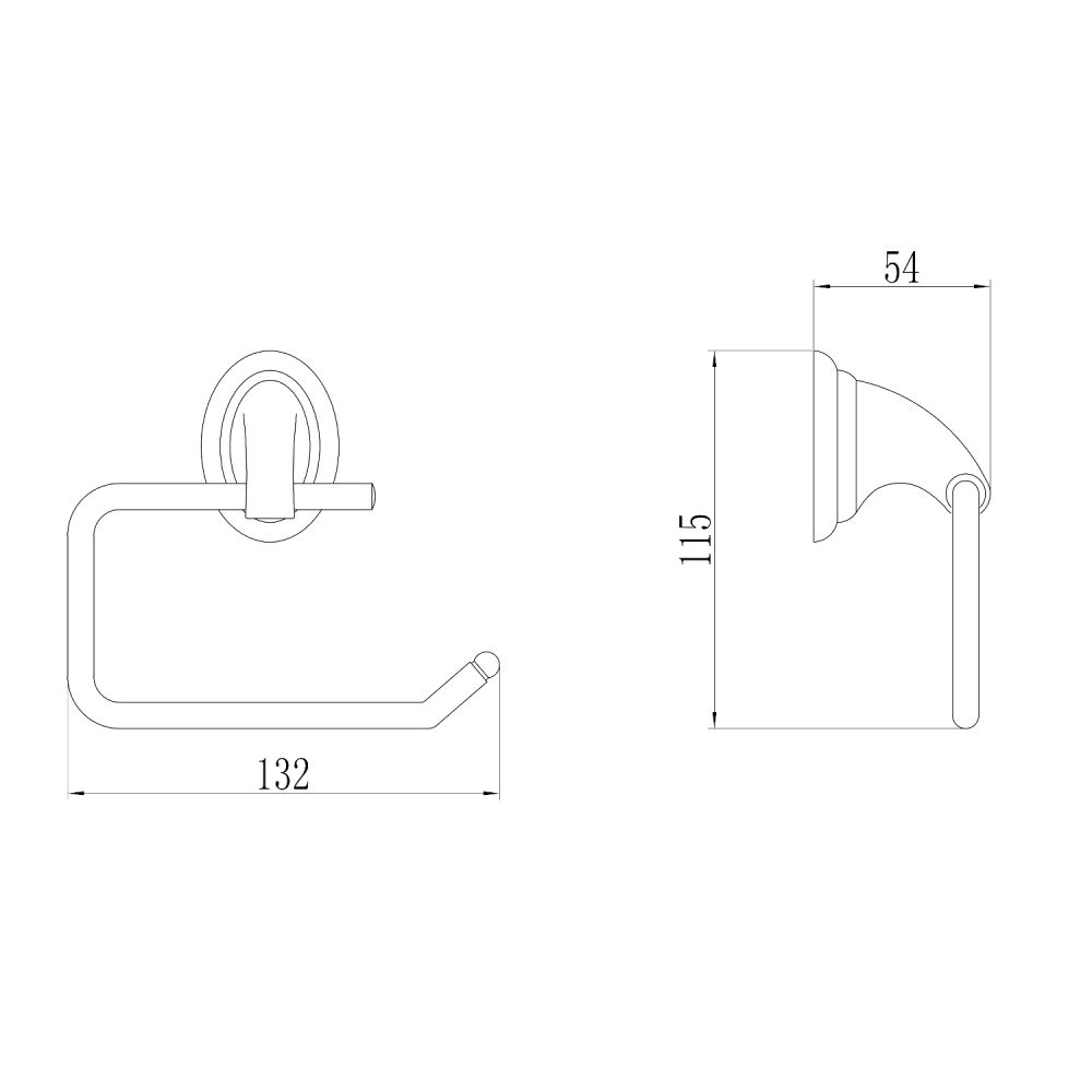 Держатель для туалетной бумаги Savol S-003152, хром, артикул S-003152