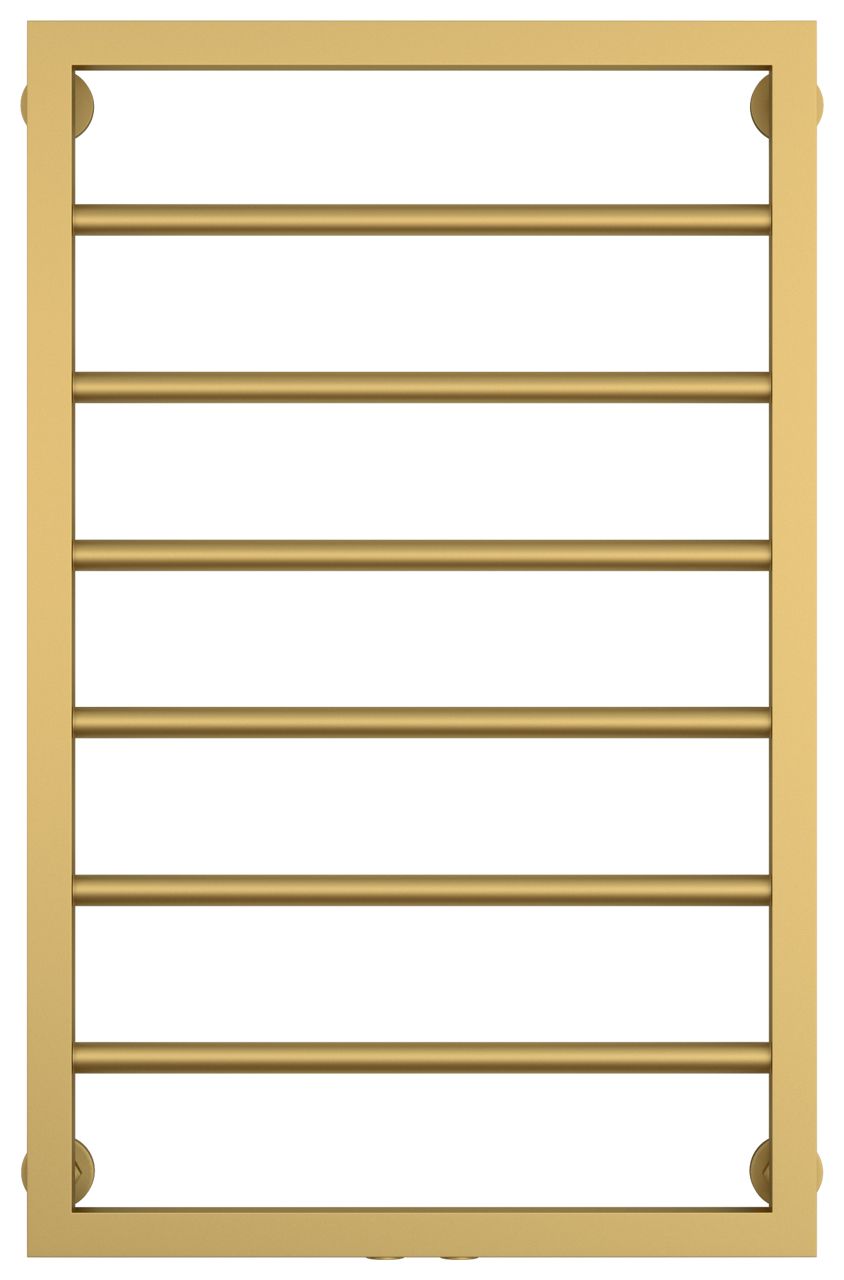 Полотенцесушитель водяной КАНЦЛЕР 800х500 (Матовое ЗОЛОТО)