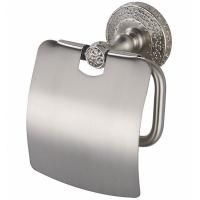 Держатель туалетной бумаги с крышкой ZorG SL AZR 08 SL Серебро