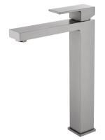 Смеситель для раковины высокий WONZON & WOGHAND CUBE, Темный графит (WW-88239016-BGM)