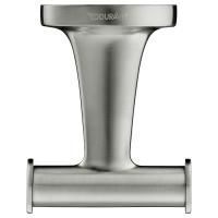Duravit Starck T Двойной крючок настенный, цвет: Stainless steel Brushed