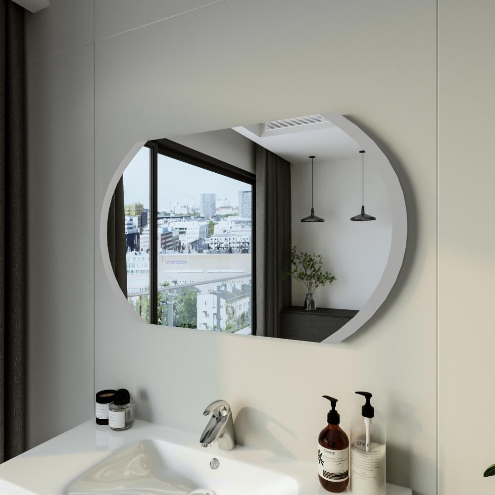 Зеркало Бриклаер Вега/Мальта 100 овал сенсор на зеркале, артикул 4627125415609