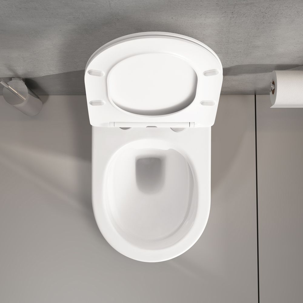 Унитаз подвесной WesnaArt NOVA 204-NOV03, белый, артикул 204-NOV03