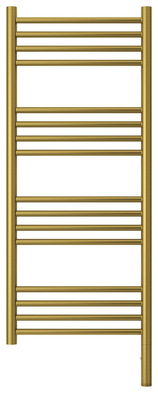 Полотенцесушитель электрический "БОГЕМА 3.0" прямая 1000х400 / МЭМ правый (Состаренная латунь)