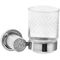 Стакан настенный ROYALE CRISTAL ХРОМ Стакан настенный ROYALE CRISTAL ХРОМ