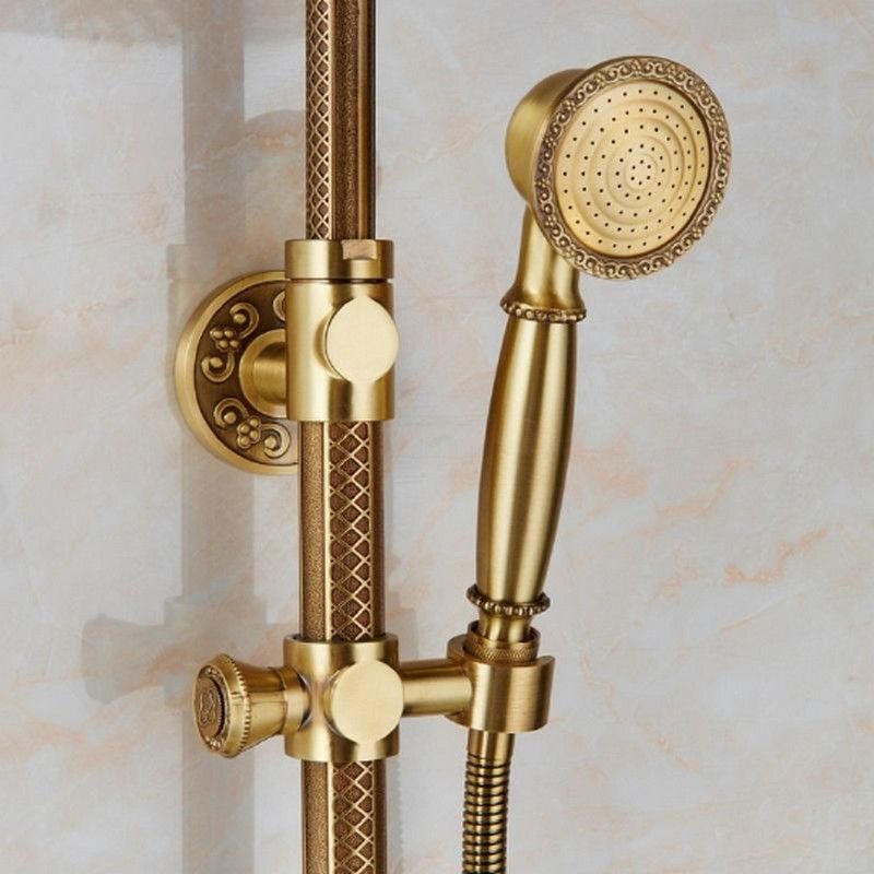 Душевая система ZorG Antic A 201DS-BR Бронза