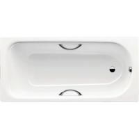 Стальная ванна Kaldewei Saniform Plus Star 337 180х80 с отверстиями под ручки с покрытием Easy-clean