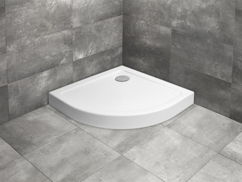 Акриловый поддон для душа Radaway Doros A Compact 80x80x11,5 Белый