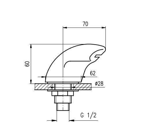 Излив Rav Slezak VOD7001SM