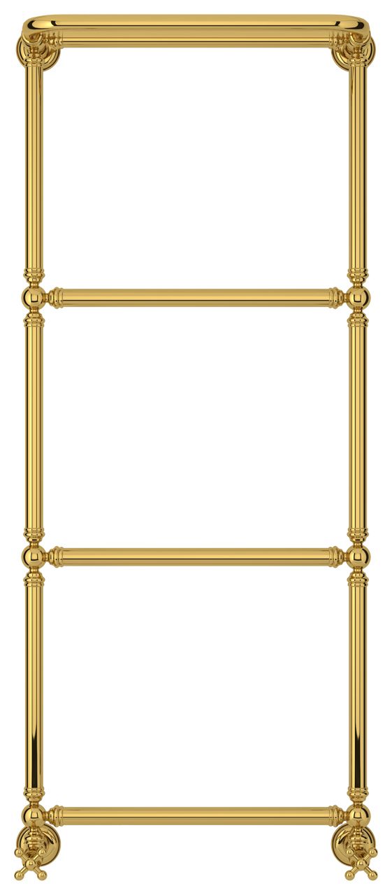 Полотенцесушитель, Сунержа, Ренессанс 1386, водяной, ширина, мм-572, глубина, мм-246, высота, мм-1333, межосевое расстояние-500, подключение-нижнее, мощность, Вт-339, присоединительный размер-НР G 1/2" / НР G 3/4" (эксцентрик), материал-нержавеющая сталь,