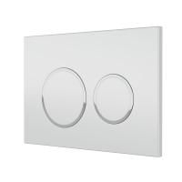 Кнопка смыва Titan White Matt для инсталляции Hasvik (Хасвик), ABS пластик