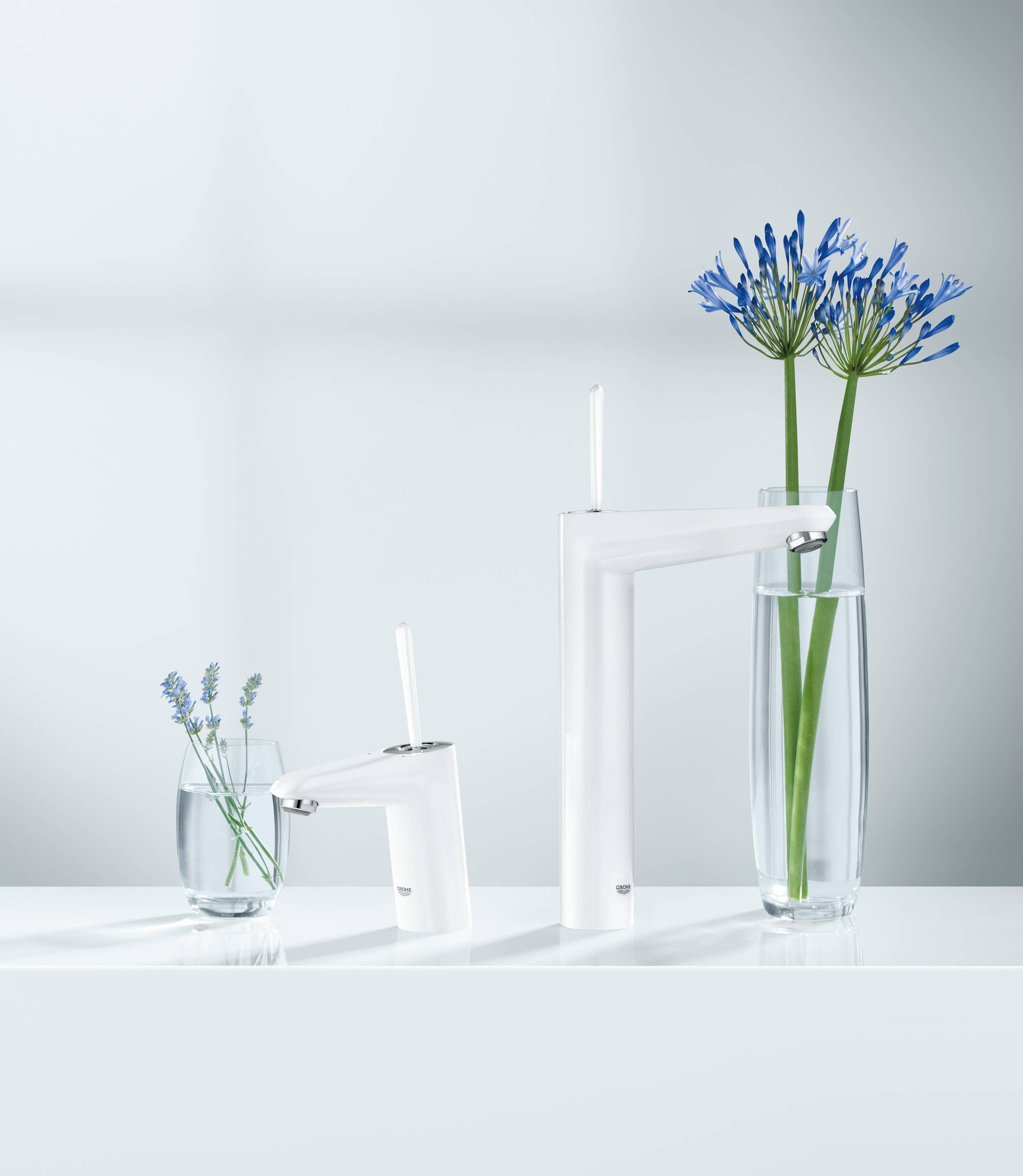Смеситель для раковины GROHE Eurodisc Joy с высоким изливом, белая луна (23428LS0) Смеситель для раковины GROHE Eurodisc Joy с высоким изливом, белая луна (23428LS0)
