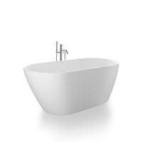 Duravit D-Neo Ванна из DuraSolid 1600х750хh600 мм , отдельностоящая, со сливом (без перелива), без поручня, цвет белый