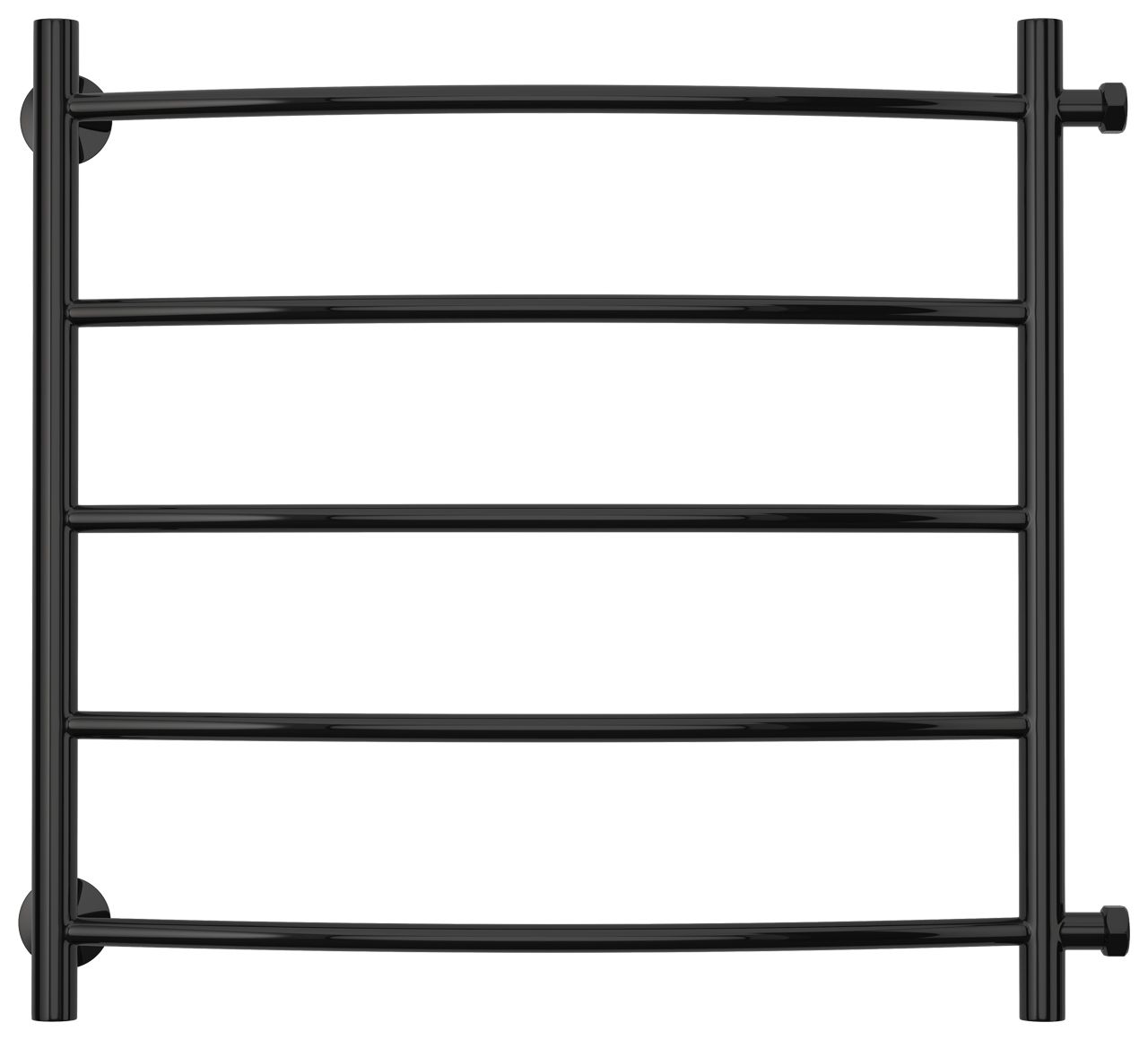 Полотенцесушитель водяной СТИЛЬЕ "Версия-Б2" 500х600 (5) Г 18 (Чёрный)