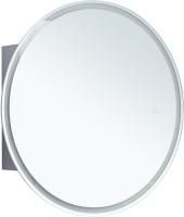 Зеркальный шкаф Aquanet Оптима 70 белый, с LED подсветкой