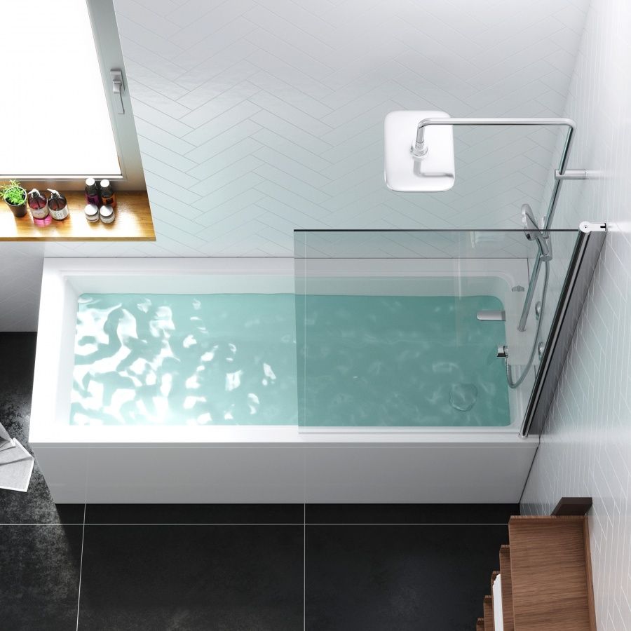 DX35WBS-D080-140MT Душ.шторка на борт ванны,стекло поворотное 6*800*1400мм,стекло прозр,проф анод DX35WBS-D080-140MT Душ.шторка на борт ванны,стекло поворотное 6*800*1400мм,стекло прозр,проф анод