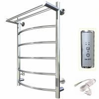 Электрический полотенцесушитель Тругор ПЭК 5 П СП 80x50 с полкой Хром