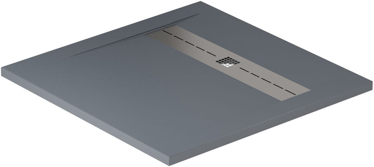 Душевой поддон Allen Brau Infinity 90x90 8.21001-BGM синий матовый