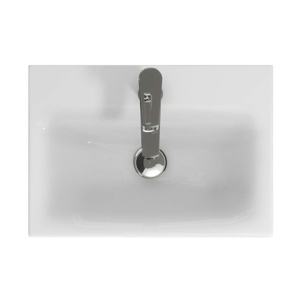 Раковина Cersanit MODUO SLIM UM-MOD50SL/1, 50 см, артикул UM-MOD50SL/1