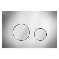 Кнопка смыва Veconi Round VFR-CH, 150х220х13, пластик, хром Кнопка смыва Veconi Round VFR-CH, 150х220х13, пластик, хром