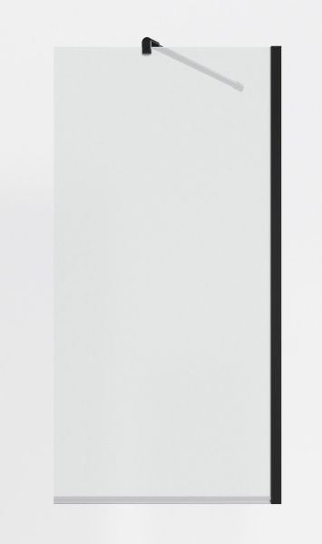 Шторка для ванны Timo TC-90/03C-8 в узком профиле 1400*900, стекло прозрачное 8 мм (T26)